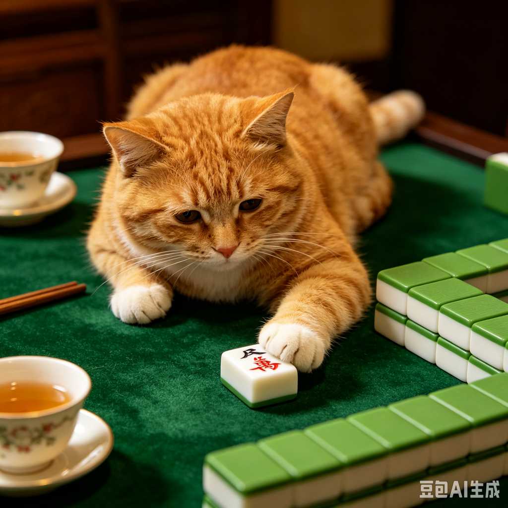modern oriental mahjong set