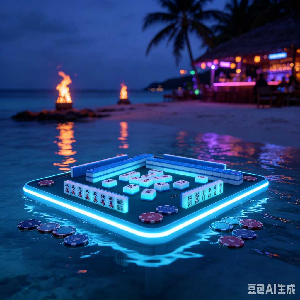 trendy color mahjong set